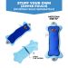 Stuff & Decorate Your Own Plush Mezuzah Blue (Zipper Pouch) Size 10"