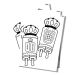 Torah Bulk Sand Art Sheets