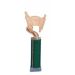 Green Torah Trophy (Size: 11")